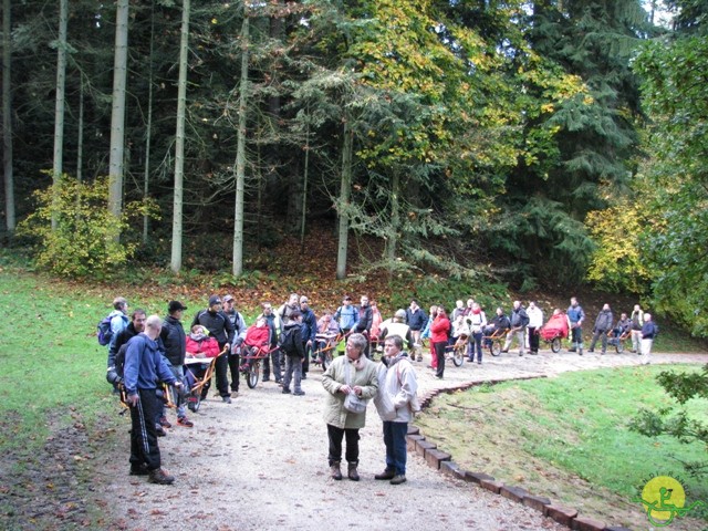 randonnée sportive avec joëlettes, Tervuren, 2012